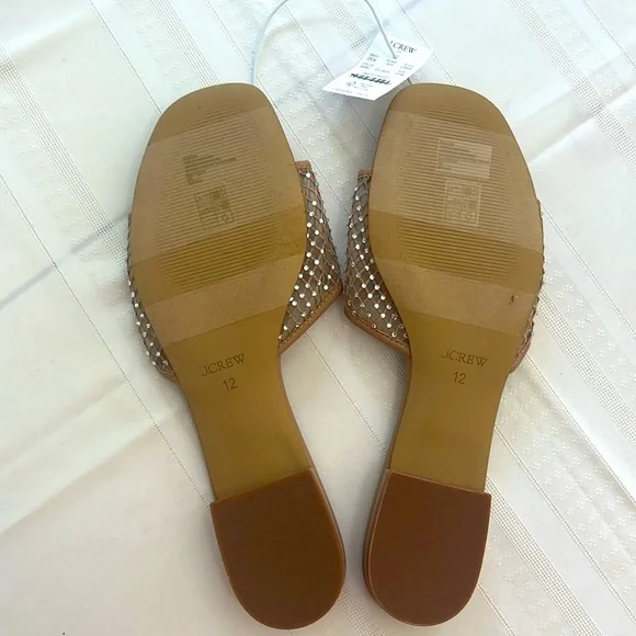 J. Crew Factory Tan Woven Sandals - Picture 5 of 5